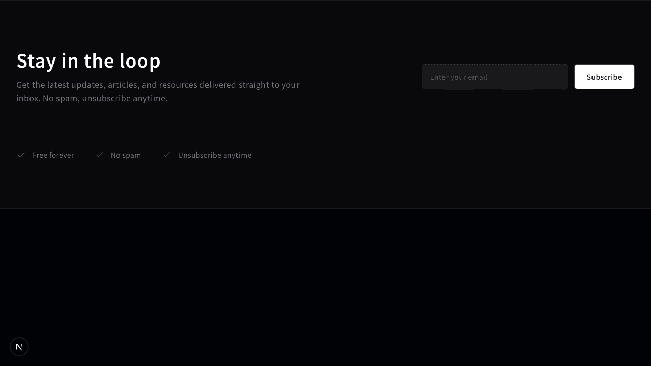シンプルニュースレター