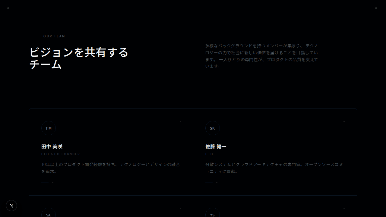 スプリットチーム紹介